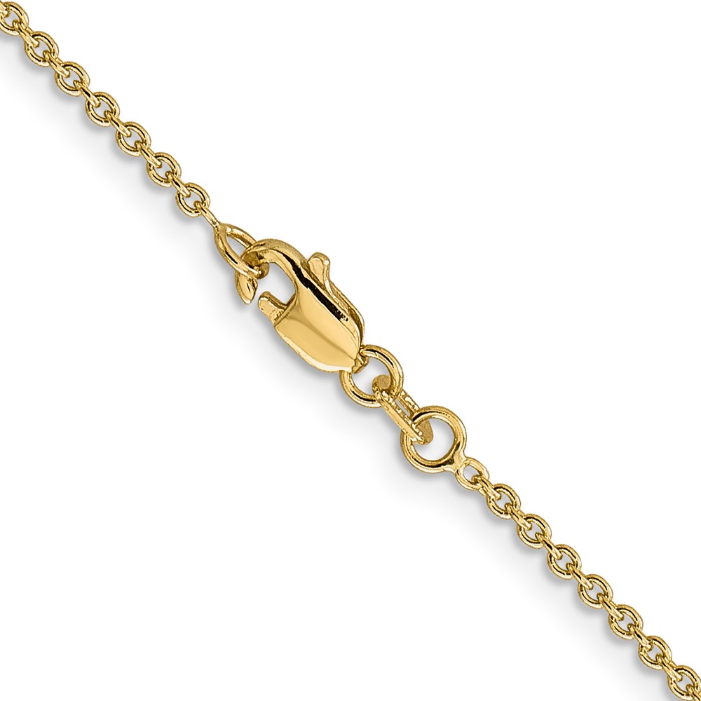 10k 1.4mm Forzantine Cable Chain - Image 3
