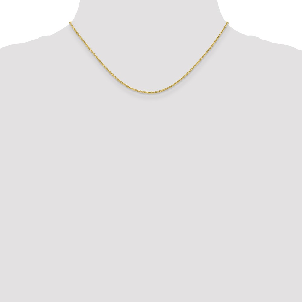 10k 1.3mm Heavy-Baby Rope Chain - Image 4