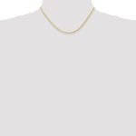10k 1.75mm Parisian Wheat Chain - Image 4