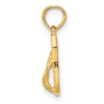 14K JAMAICA Flip-Flop Charm - Image 2