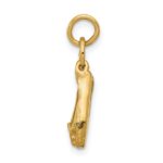 10k Ballet Slippers Charm - Image 2
