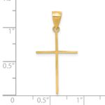 10k Cross Pendant - Image 3