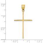 10k Cross Pendant - Image 3