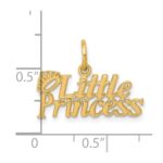 10k LITTLE PRINCESS with Crown Charm - Image 3