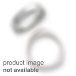 10k White Gold Crucifix Pendant - Image 2