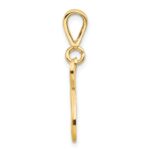 10k Initial N Pendant - Image 2