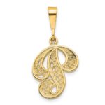 10k Initial P Pendant