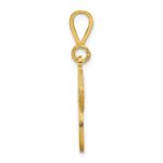 10k Initial P Pendant - Image 2