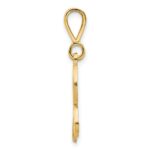 10k Initial R Pendant - Image 2