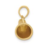 10K Polished 3-D Small Megaphone Pendant - Image 2