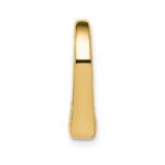 10K Polished Heart Chain Slide - Image 2