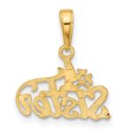 10k #1 Sister Pendant - Image 4
