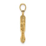 10k 3-D Nefertiti Pendant - Image 2