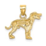 10k Dalmatian Dog Charm - Image 4