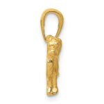 10k Springer Spaniel Dog Pendant - Image 2
