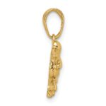 10K Poodle Dog Pendant - Image 2