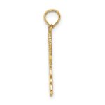 10K Cheerleader Jumping with Pom-Pom's Pendant - Image 2