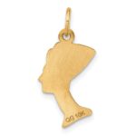 10K Nefertiti Pendant - Image 3