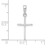 10KW Polished Cross Pendant - Image 2