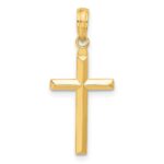 10K Reversible Latin Cross Pendant - Image 3