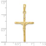 10k Crucifix Pendant - Image 3