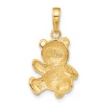 10K Teddy Bear Pendant - Image 3