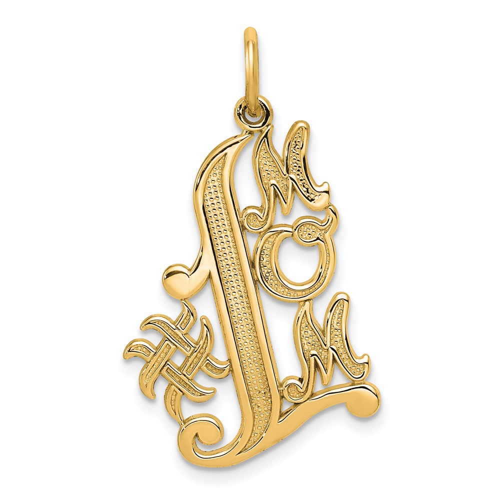 10C440.jpg 10K #1 MOM Charm - Image 1