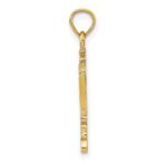 10K Menorah Pendant - Image 2