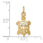 10k Turtle Charm - Image 3