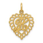 10k Initial H Charm