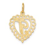 10k Initial T Charm - Image 4