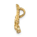 10k Solid Diamond-cut Eagle Charm - Image 2