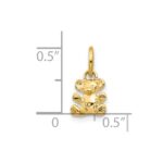 10k 3D Teddy Bear Charm - Image 3