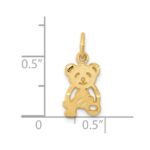 10k Teddy Bear Charm - Image 3