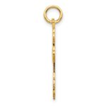 10K Eastern Orthodox Cross Charm - Image 2