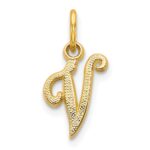 10k Initial V Charm