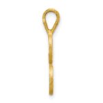 10k Initial L Pendant - Image 2