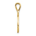 10k Initial N Pendant - Image 2