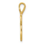 10k Initial W Pendant - Image 2