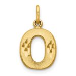 10k Initial O Charm