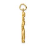10k Solid Runner Charm - Image 2