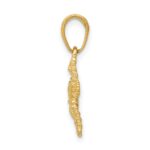 10K Seahorse and Starfish Pendant - Image 2