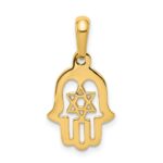 10k Star of David Chamseh Pendant