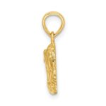 10k Girl Head Charm - Image 2