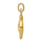 10k Rock On Sign Charm - Image 2
