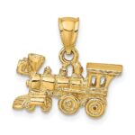 10K 3-D Locomotive Pendant - Image 4