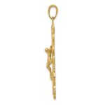 10k Crucifix Pendant - Image 2