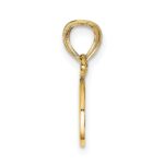 10K Break Apart Cut-Out BEST FRIEND Pendant - Image 2