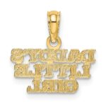 10k DADDYS LITTLE GIRL Charm - Image 4