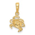 10k Crab Pendant - Image 4